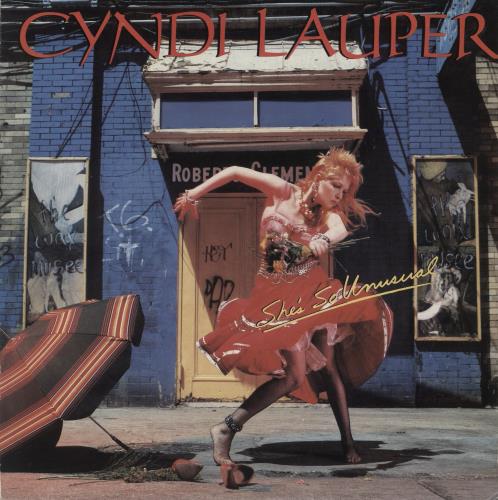 Cyndi Lauper She's So Unusual Hong Kong vinyl LP album (LP